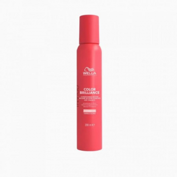 Spuma cu vitamine pentru par vopsit Invigo Color Brilliance Mousse 200ml Wella Pro 