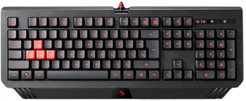 Tastatura Gaming Iluminata rosu A4tech 