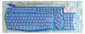 Tastatura PC Silicon Waterproof Conexiune PS2 Compatibila Windows 