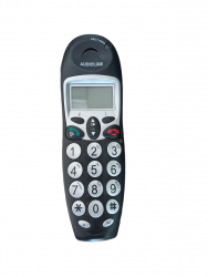 Telefon digital fara fir taste mari 30 contacte negru 