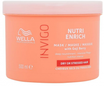 Tratament masca pentru par deshidratat varfuri uscate tratat chimic Wella Professionals Invigo Nutri Enrich Mask 500ml 
