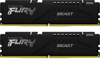 Kit Memorie RAM Kingston FURY Beast 32GB 2x16GB DDR5 6000MHz CL30 Dual Channel Kit