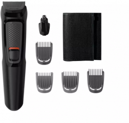 Aparat Multigroom De Tuns Barba 6 Instrumente Incluse Functionare 60 Minute Lame Din Otel Baterie Ni-mh Tensiune 100 - 240 V Negru 