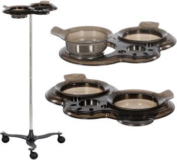 Asistent de coafor cu carucior pe roti pentru vopsire T0150-1 masa pe trepied pentru salonul de infrumusetare 