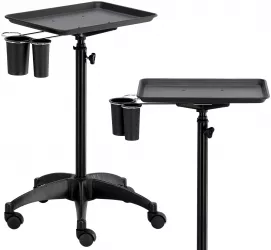 Asistent de coafor cu carucior pe roti pentru vopsire T0200-1 masa pe trepied pentru salonul de infrumusetare 