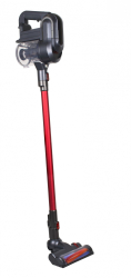 Aspirator Vertical 140 W Autonomie 24 Min Control Pe Maner Hepa 0.5 L Acumulator Reincarcabil Fara Sac Culoare Negru/rosu 