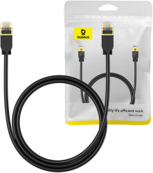 Baseus Cat 7 Ethernet Cable &ndash High Speed 1m Black 