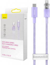 Baseus Fast Charging Cable USB-C to Lightning 20W Purple 