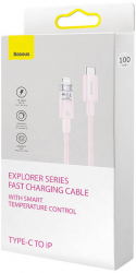 Baseus Fast Charging Cable with 20W Power 1m Pink 