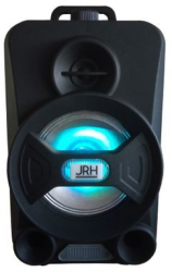 Boxa Audio Portabila Conectivitate Prin Functia Bluetooth Port Usb Tf Card Micro Sd Joc De Lumini Microfon Wireless Negru 