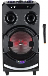 Boxa Audio Portabila Cu Putere De 60 W distanta Maxima De Operare 10 M Lumini Led Radio Fm conectare Prin Bluetooth conectori Usb Si Jack 