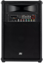 Boxa Frontala Microfon Telecomanda Putere 1000 W Accesorii Incluse Negru 