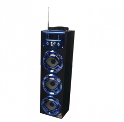 Boxa Portabila Audio Conectivitate Bluetooth Microfon Cadou Radio Fm Mp3 Aux In Port Usb Putere Boxe 15 W Impendanta 4 Ohm 
