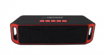 Boxa Portabila Esperanza Conectivitate Bluetooth 4.1 Aux In Port Usb Slot Sd Card Radio Fm Acumulator Reincarcabil 800 Mah Raspuns In 