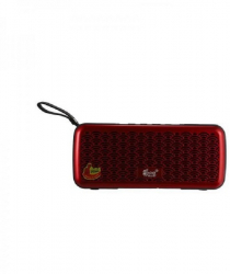 Boxa Portabila Usb/card Tf 3 Benzi Am/fm/sw 1200 Mah Bluetooth Incarcare Usb Aux In Jack Design Modern Antena Rosu 