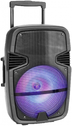 Boxa Profesionala Portabila Jrh Putere 120 W Telecomanda Inclusa Microfon Inclus Conectivitate Bluetooth Port Usb Aux In Radio Fm Sl 