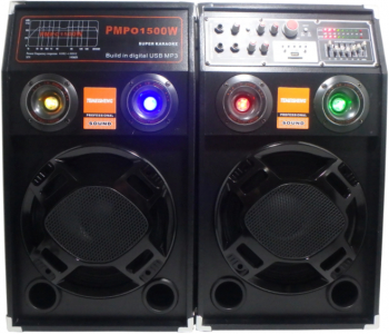 Boxe Active Cu Statie Profesionale Mp-284-karaoke/usb-bt 240 Watt 1 Microfon + Cadou Modulator Fm Bluetooth Usb Card Microsd Ecran R 