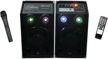 Boxe Active Powersound Mini statie Integrata egalizator bluetooth cititor Usb microsd radio Fm lumini Party elsales 