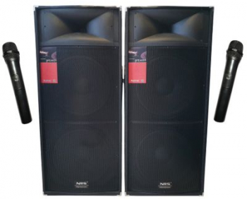 Boxe Active Profesionale 2 X 460 W 2 Microfoane Wi-fi Karaoke Bluetooth Usb Card Radio
