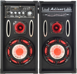 Boxe . Profesionale Ailiang 100 W Mmc Fm Usb Microsd Bluetooth 2 Intrari Mic 