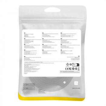 Cablul de retea Cat.8 Baseus Ethernet RJ45 40Gbps 5m negru 