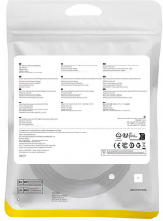 Cablul de retea impletit Baseus Ethernet RJ45 40 Gbps 1 5m - negru. 