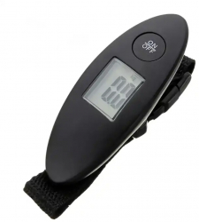 Cantar electronic digital pentru bagaje LCD de 40 kg cantar portabil pentru valiza geanta de calatorie cu maner cu baterie CR2032 lithium 