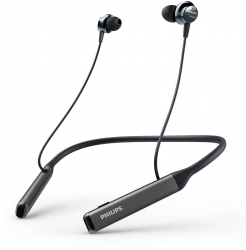 Casti Audio Intraauriculare Philips Wireless Hi-res Banda De Gat Difuzoare De 13 Mm Autonomie 14 Ore Sensibilitate 93 Db Li-polimer G