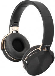 Casti Audio Wireless Klausstech Cu Super Bass Radio Fm Mp3 Microfon Cu Reducere Zgomot Ambiental 32 Ohmi Sensibilitate 114 Db 20 - 2000 