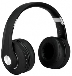 Casti Bluetooth Wireless Negru Capacitate baterie 500mAh. 