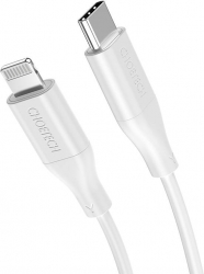 Choetech IP0040 - USB-C to Lightning PD18/30W Cable White