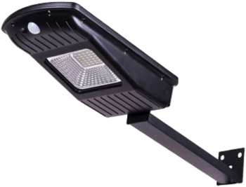 Corp De Iluminare Stradala Cu Putere De 30 W Tehnologie Senzor De Miscare Panou Solar Inclus Baterie Lithium Ion Rezistent La Apa Ip65 
