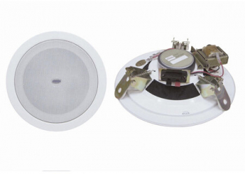 Difuzor de tavan pentru sonorizari 100V 3W alb 