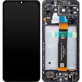 Display ecran cu Touchscreen si Rama compatibil cu Samsung A04S SM-A047 Negru 