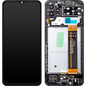 Display ecran cu Touchscreen si Rama compatibil cu Samsung A13 4G A135 Negru 