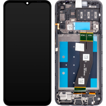 Display ecran cu Touchscreen si Rama compatibil cu Samsung A14 4G A145 Negru 