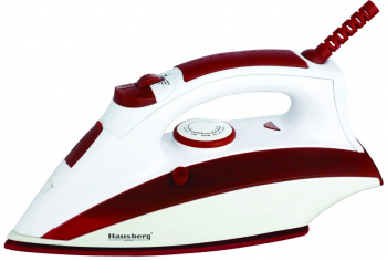 Fier De Calcat Cu Abur 2200 W Talpa Din Inox Functie Auto-clean Alb&rosu 