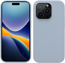Husa Kwmobile pentru Apple iPhone 14 Pro Silicon Albastru 59073.58 