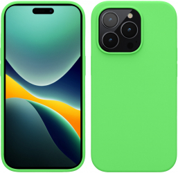 Husa Kwmobile pentru Apple iPhone 14 Pro Silicon Verde 59073.159 