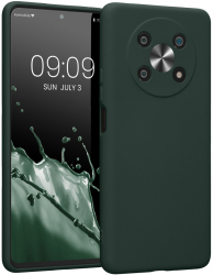 Husa Kwmobile pentru Honor Magic 4 Lite 5G Silicon Verde 59335.169 