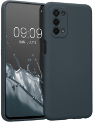 Husa Kwmobile pentru OPPO A74 5G/A54 5G Silicon Albastru 57571.202 