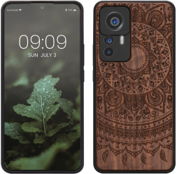 Husa kwmobile pentru Xiaomi 12T/12T Pro Lemn Maro 60150.04 