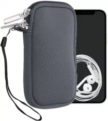 Husa Universala Kwmobile marime XS - 4 inch Neopren Gri 46188.32.22 
