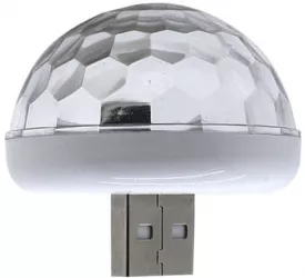 Lumina ambientala auto cu leduri color pe USB si senzor sunet Phuture 
