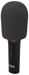 Microfon cu bluetooth difuzor si schimbare de voce negru