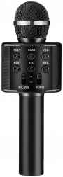 Microfon Karaoke Wireless Bluetooth Negru 