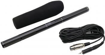 Microfon Profesional Cu Fir Uni-directional Pentru Camere Video 