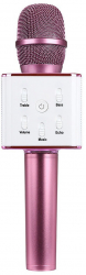 Microfon Klausstech Wireless Cu Sistem Karaoke Profesional Boxe Si Bluetooth Roz Fucsia 
