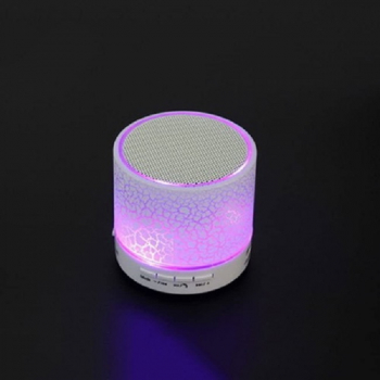 Mini Boxa Portabila Klausstech Wireless Bluetooth Mp3 Si Radio Fm Roz + Selfie Ring Light Roz 