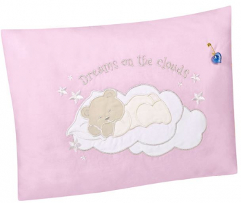 Perna de dormit pentru bebelusi 38x28cm roz